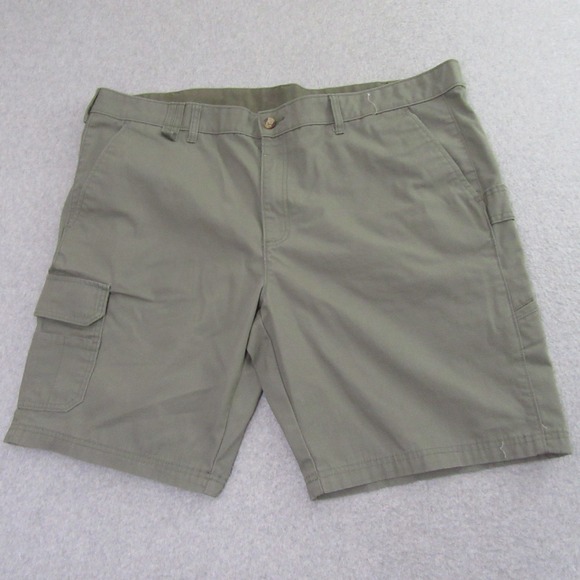 Brahma Other - Brahma Mens Cargo Shorts 44 x 10 Green Hiking Hunting Pocket Outdoor